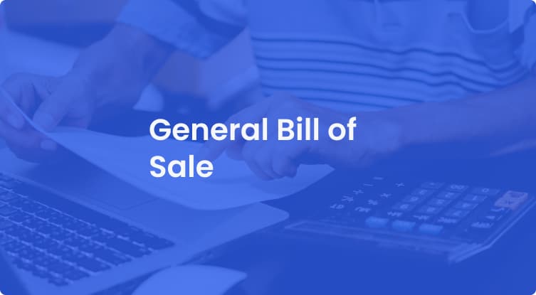 Bill of Sale