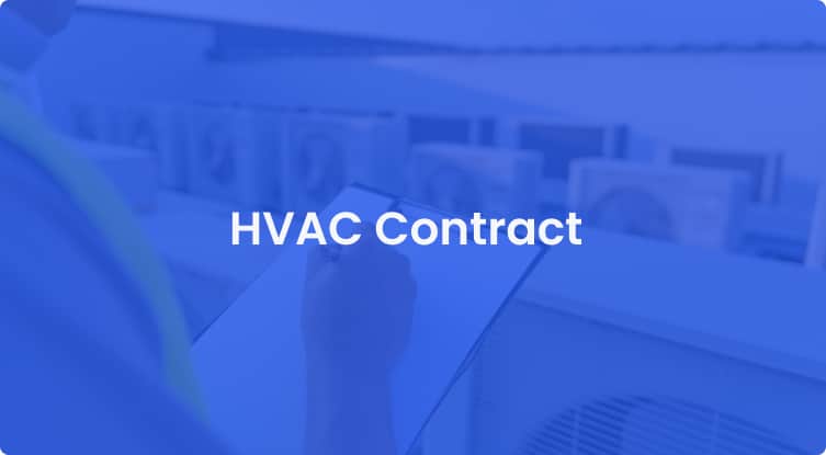 HVAC Service Contract