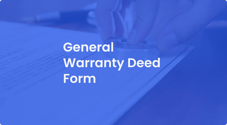 Warranty Deed Form