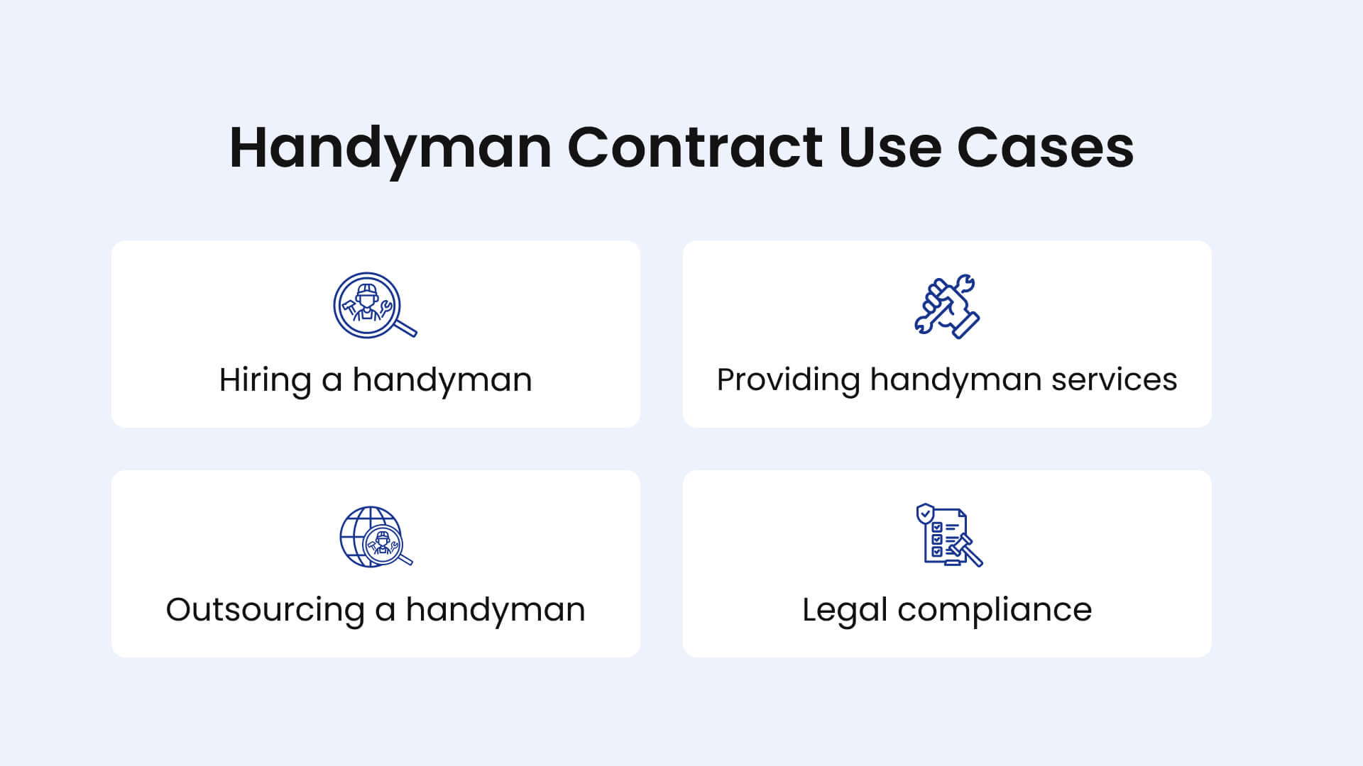 Handyman Contract Use Cases