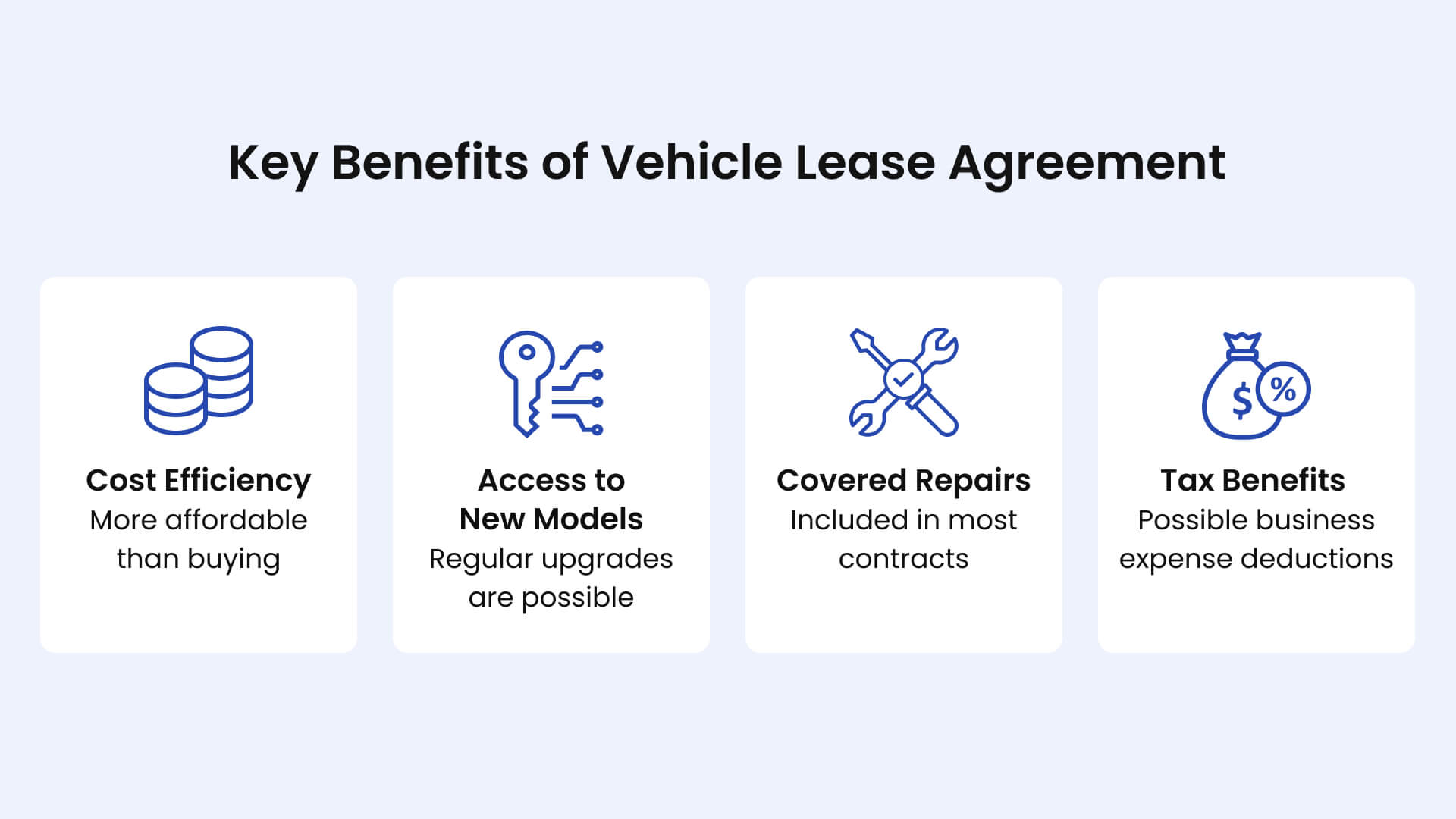 Benefits of Vehicle Lease Agreement